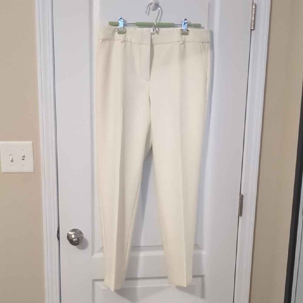 2 Pairs (1 Blk & 1 Cream) Talbot's Ankle Pants